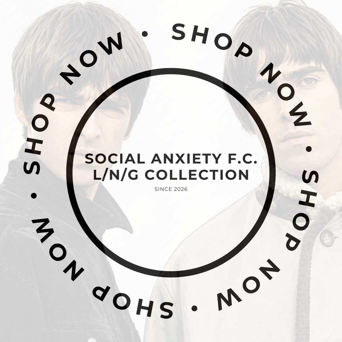 L/N/G T-Shirt Collection by Social Anxiety F.C.