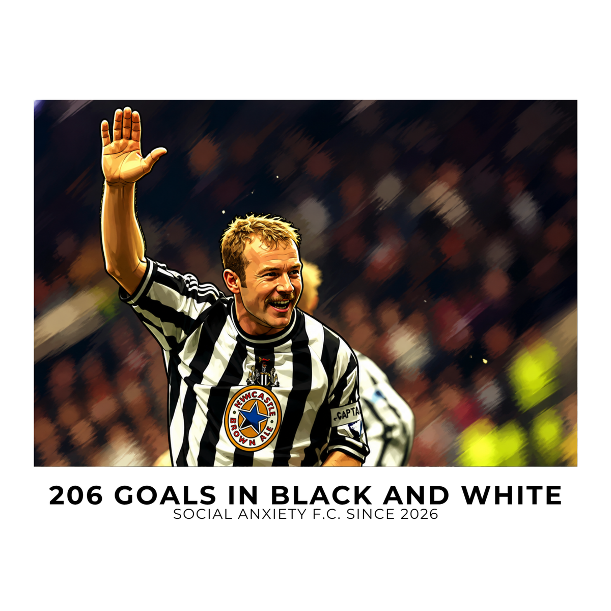 NUFC T-Shirt Range by Social Anxiety F.C.