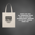 Oasis Live 25 EDINBURGH Tote Bag - ALL DATES