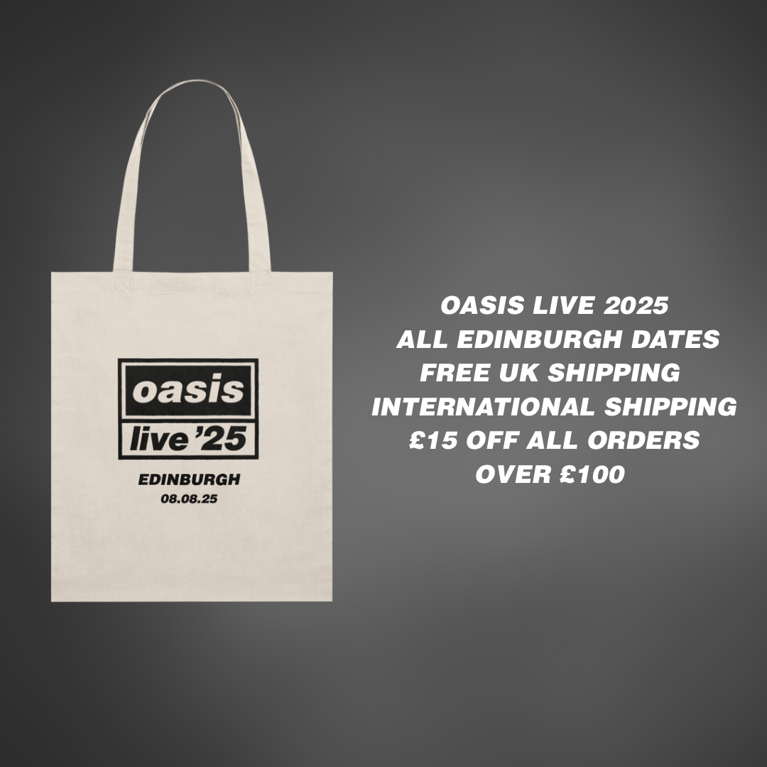 Oasis Live 25 EDINBURGH Tote Bag - ALL DATES