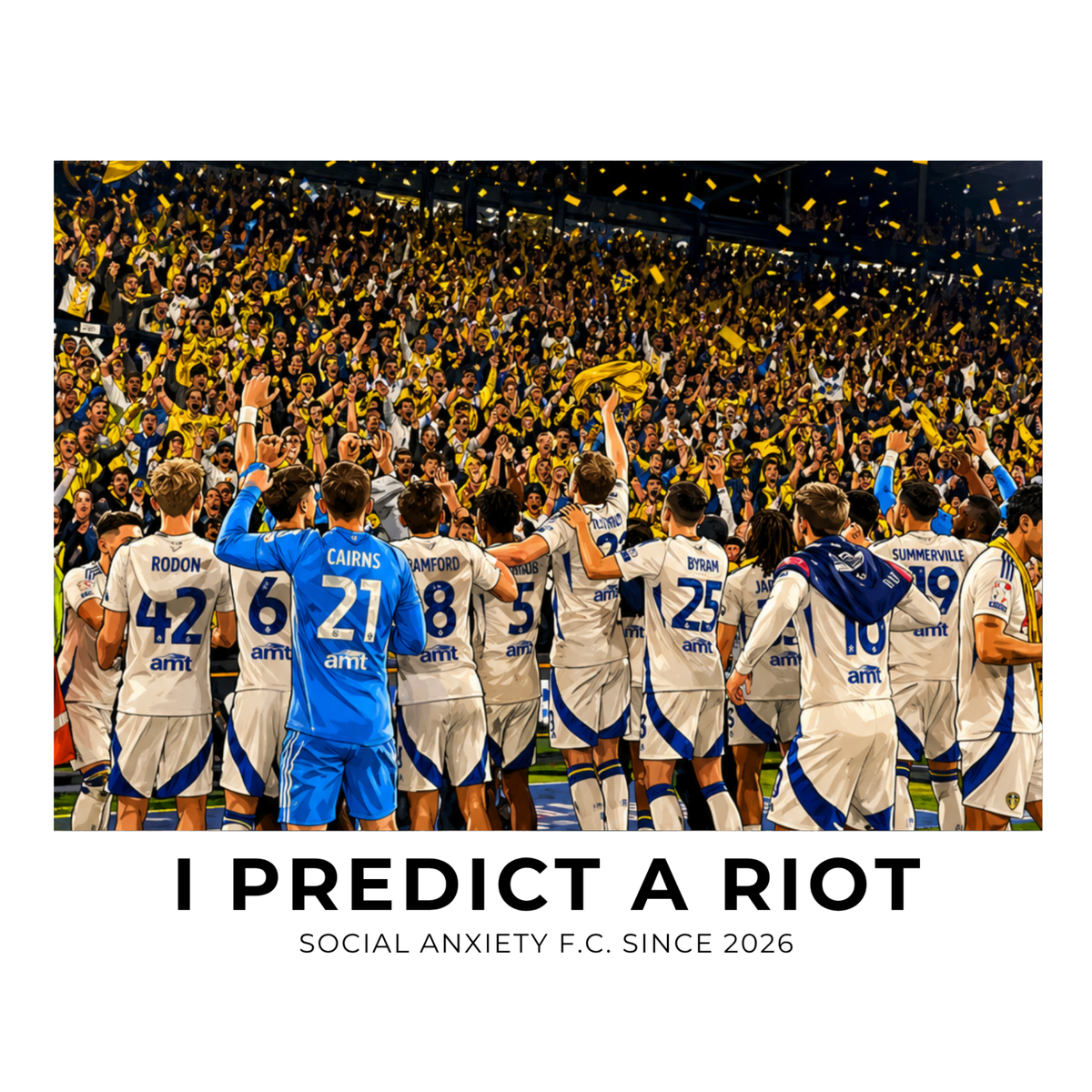 I Predict A Riot  // T-Shirt by Social Anxiety F.C.