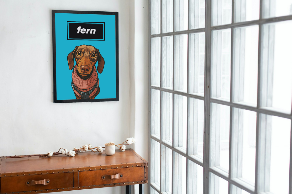Pet and Animal Indie Britpop Style Prints