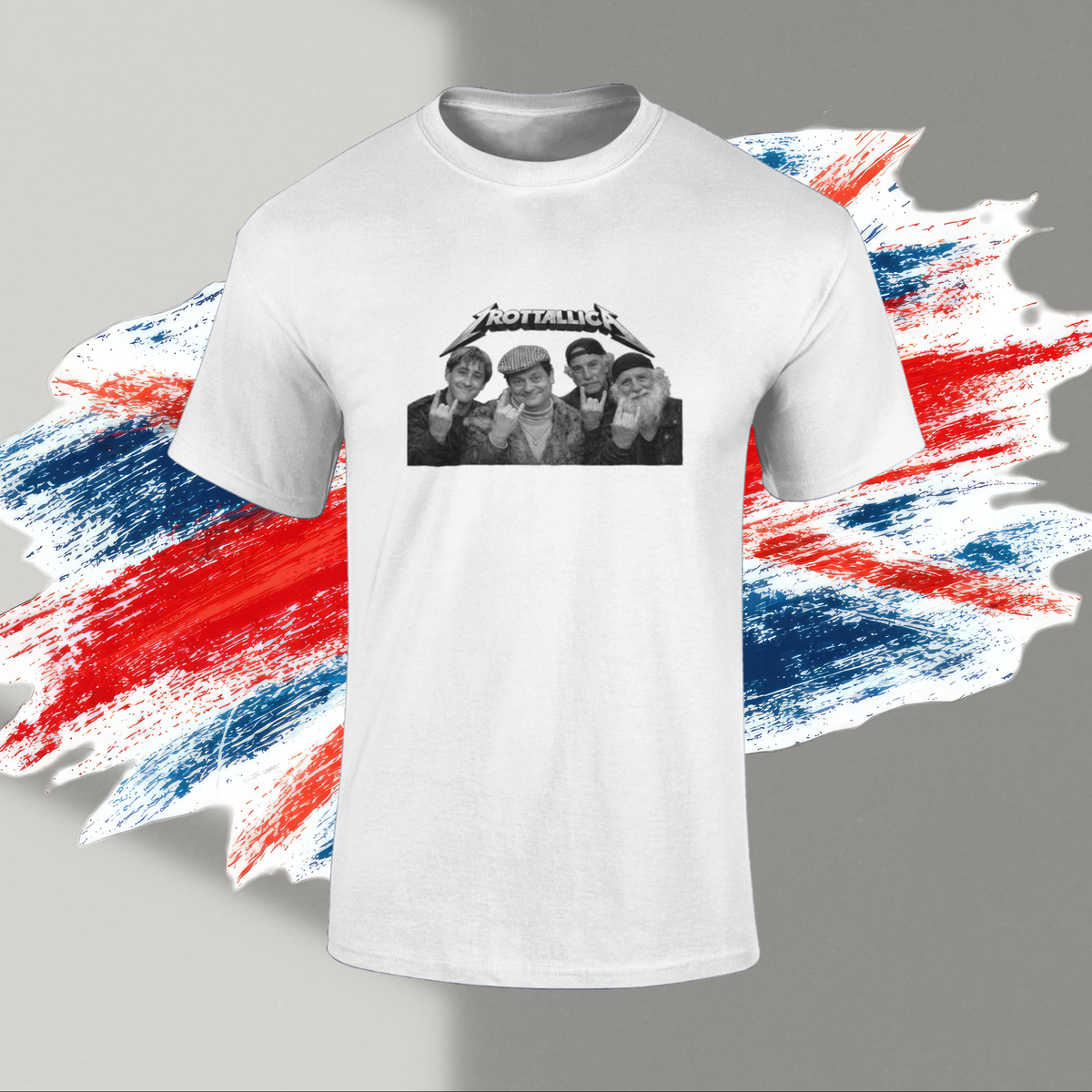 Only Fools Trottallica Parody T Shirt