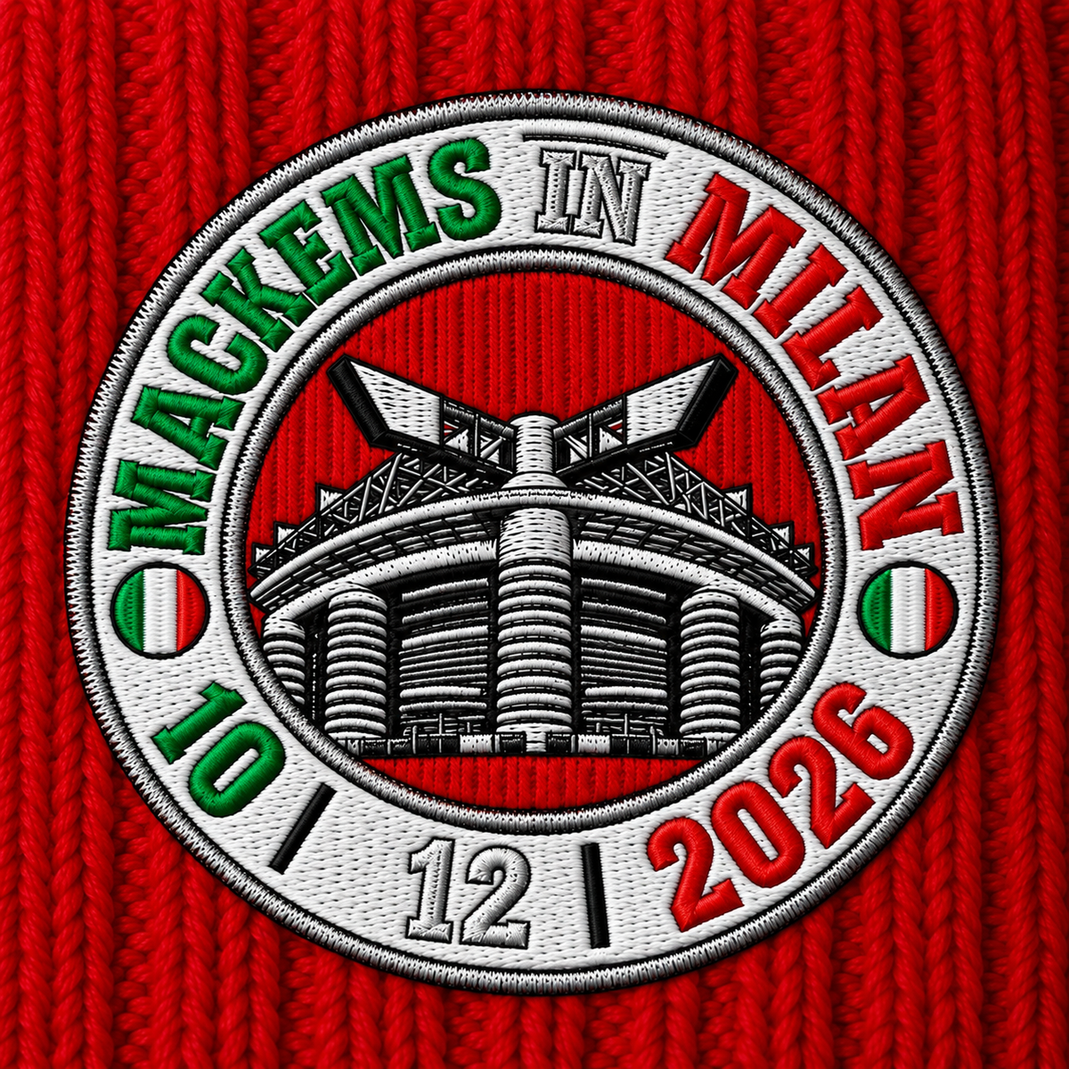 Mackems in Milan Bobble Hat