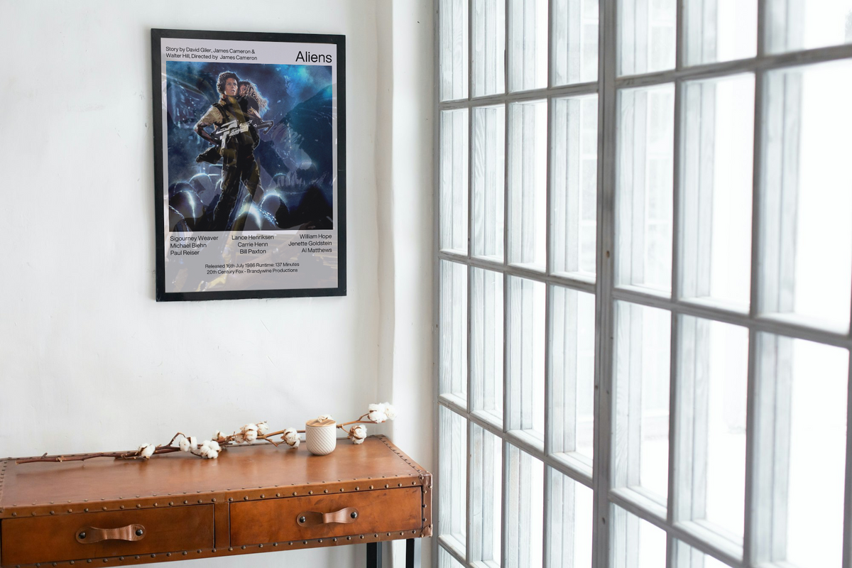 Aliens Movie Print