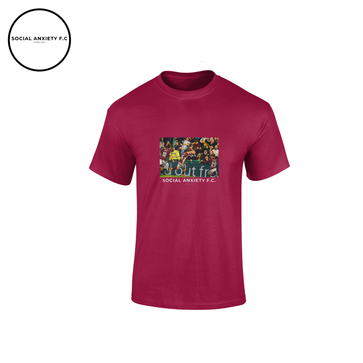 The capital belongs to Hearts
 // T-Shirt by Social Anxiety F.C.
