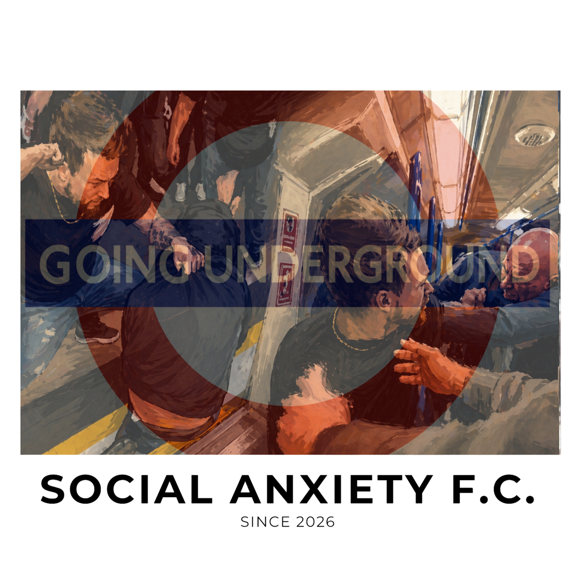 Going Underground// T-Shirt by Social Anxiety F.C.