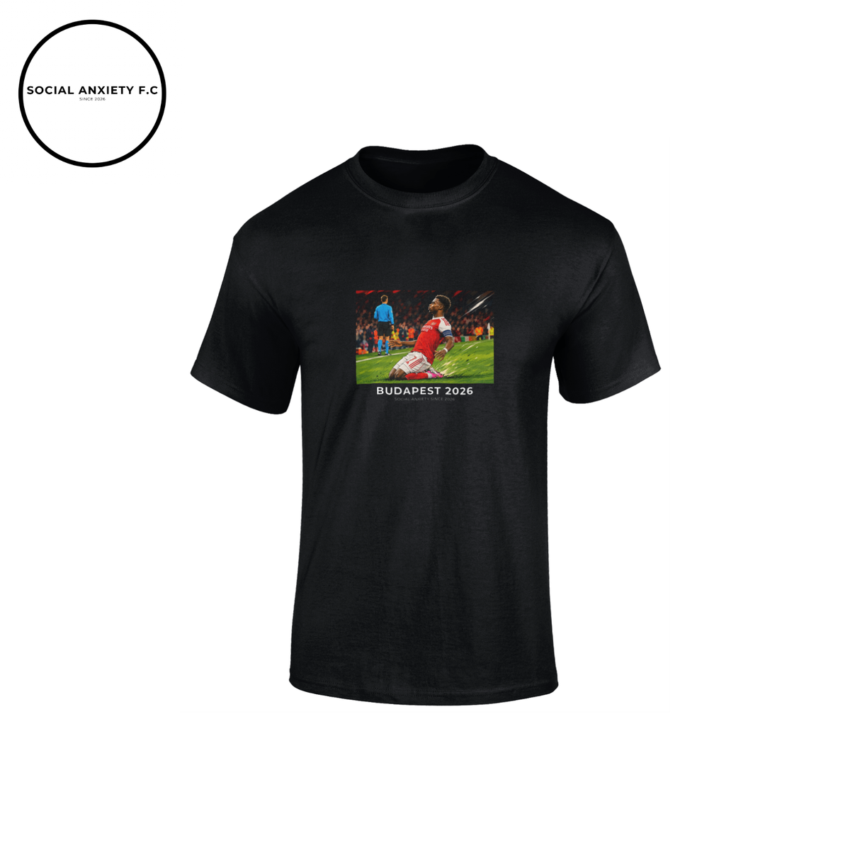 Arsenal Budapest 2026 // T-Shirt by Social Anxiety F.C.