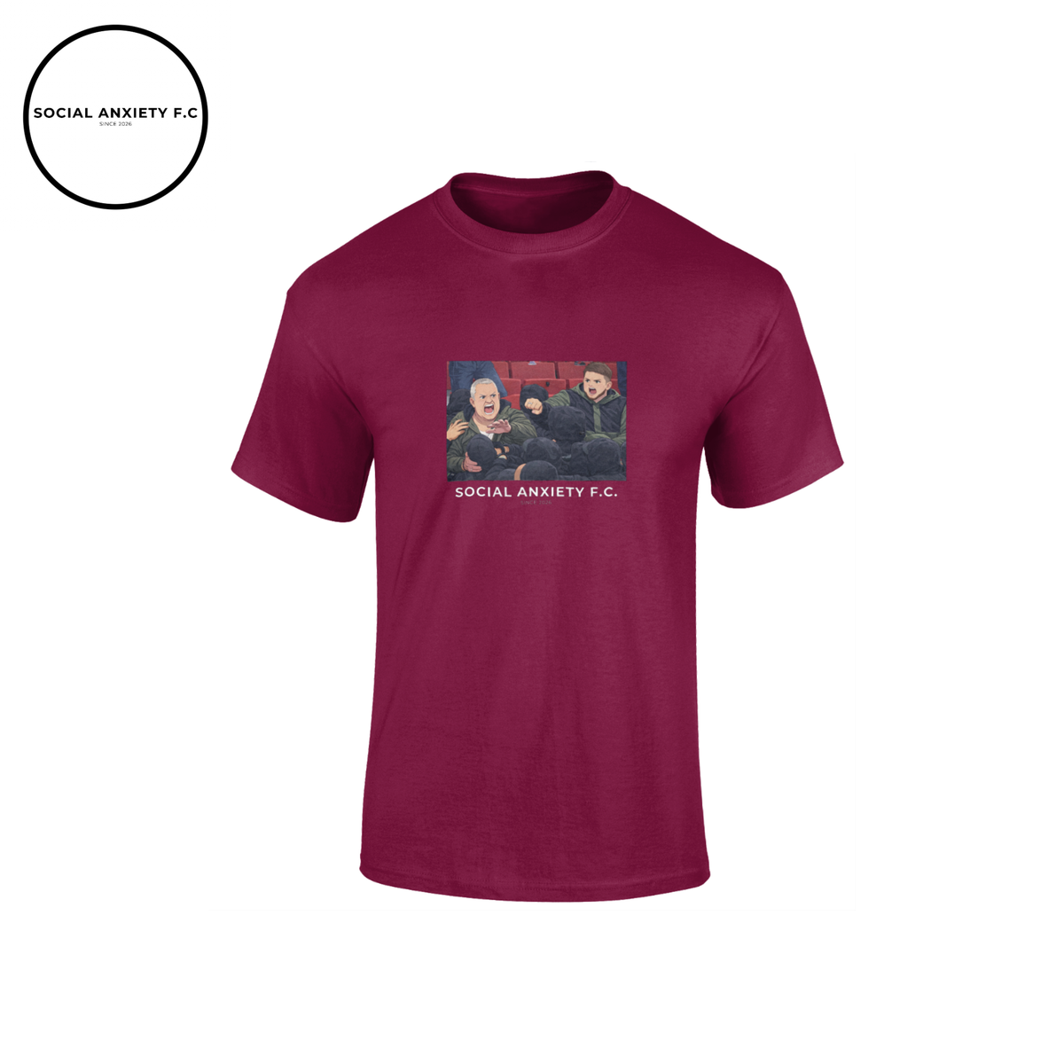 2 Against 10 // T-Shirt by Social Anxiety F.C.