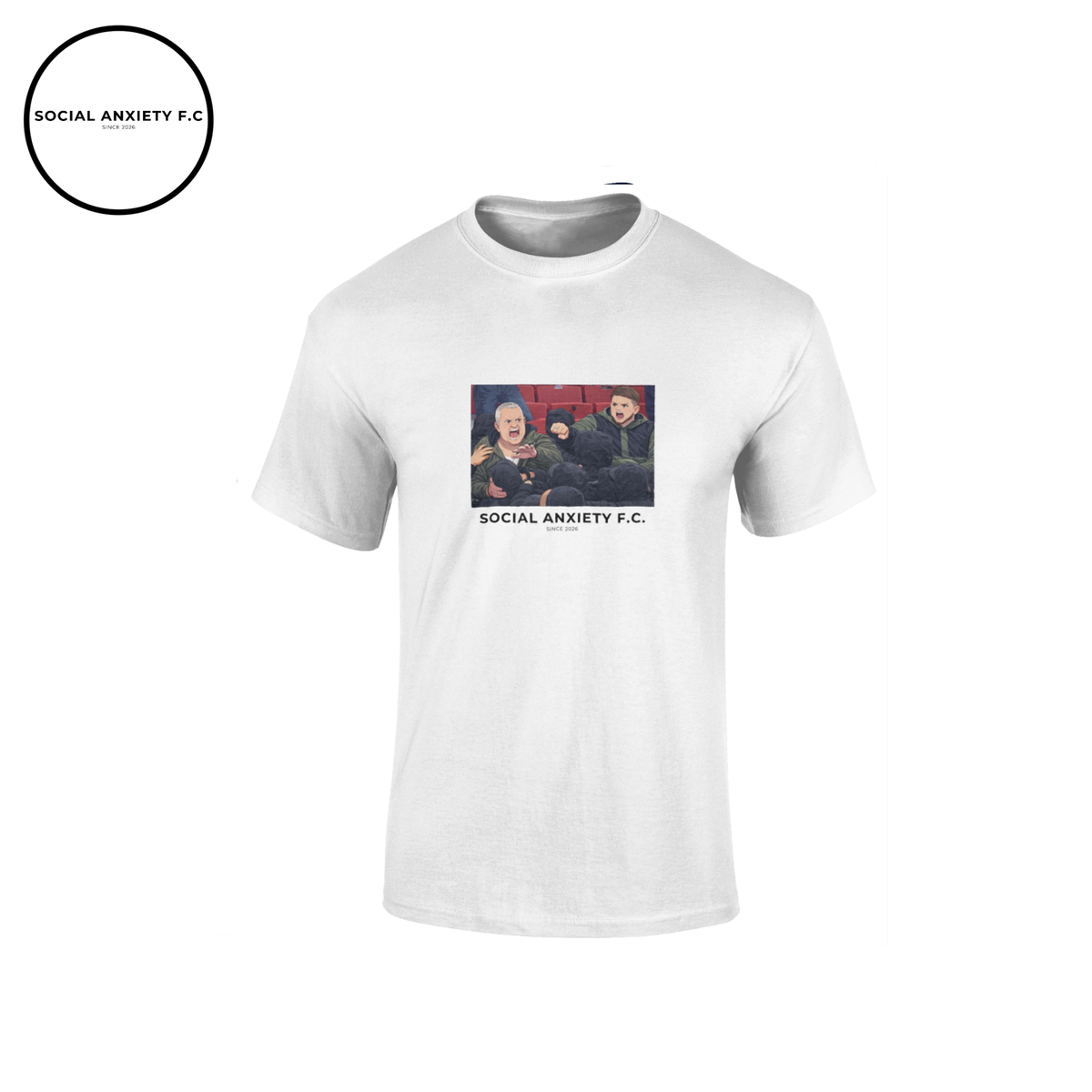 2 Against 10 // T-Shirt by Social Anxiety F.C.