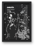 Oasis Toronto Setlist Print - Both Dates