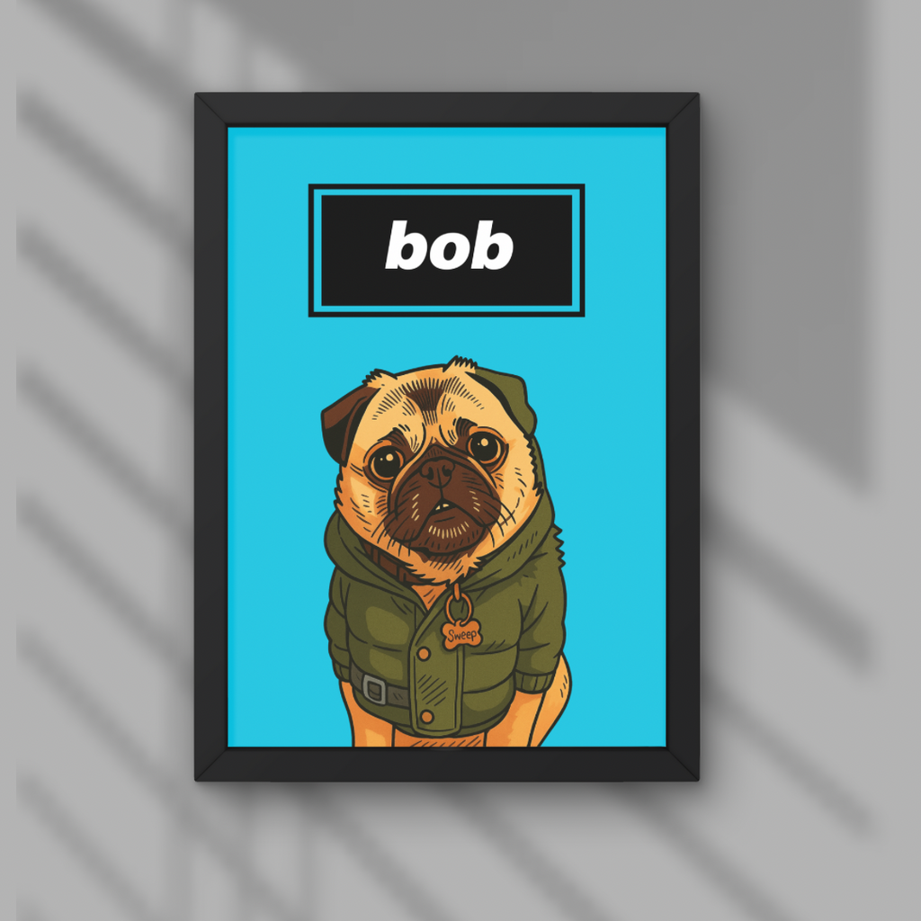 Pet and Animal Indie Britpop Style Prints