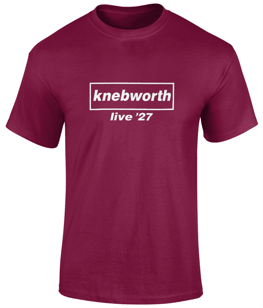 Live 27’ Knebworth T - Shirt