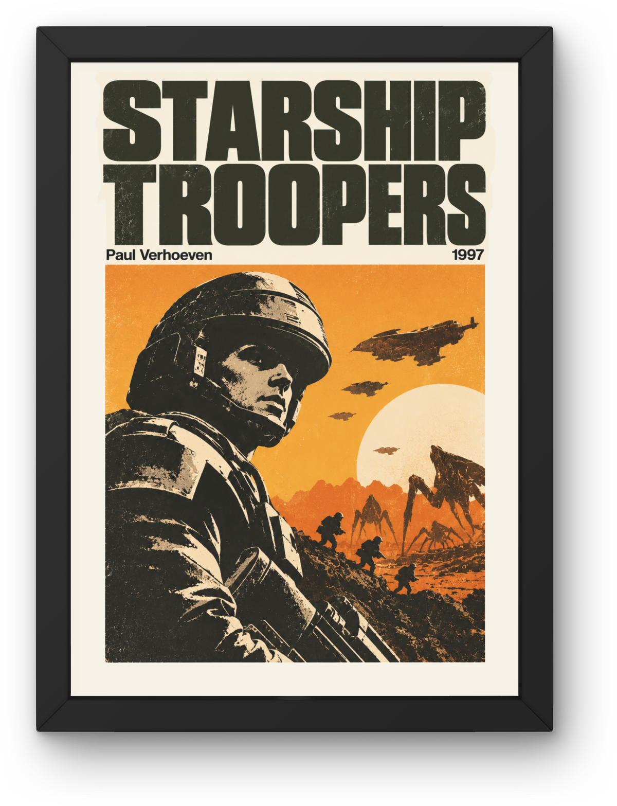 Starship Troopers Print