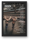 Oasis Wembley Setlist Print - All Dates