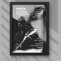 Oasis Sydney Setlist Print - Night One 7th Nov