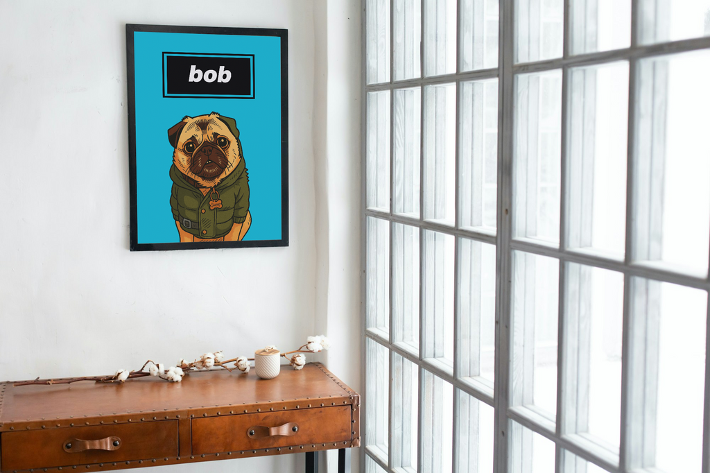 Pet and Animal Indie Britpop Style Prints