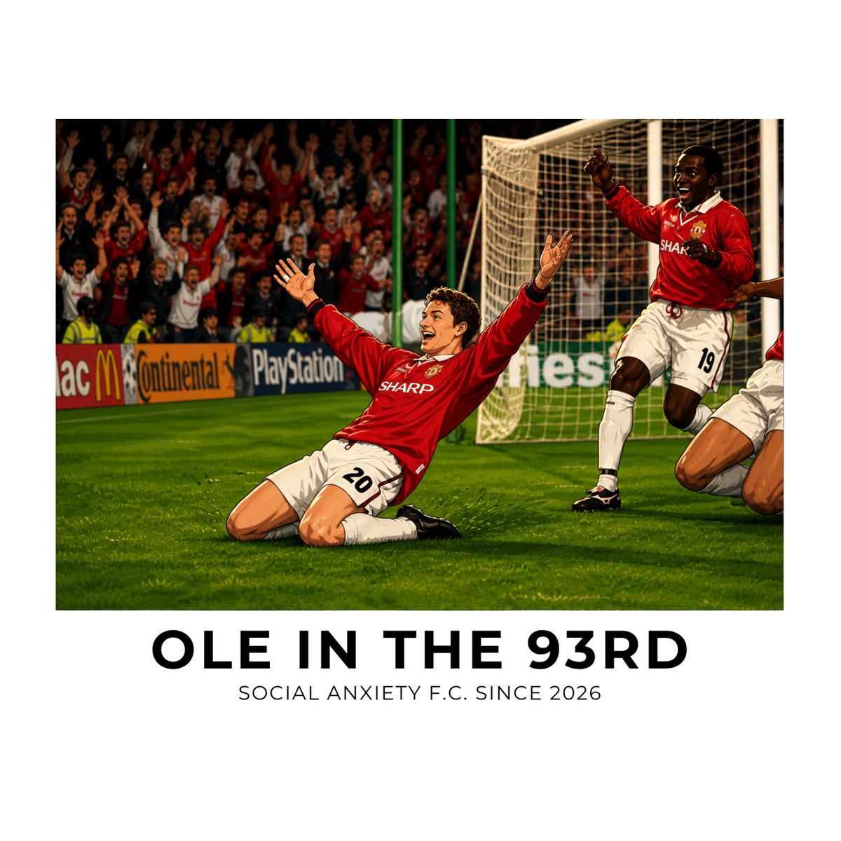 Ole In The 93rd // T-Shirt by Social Anxiety F.C.