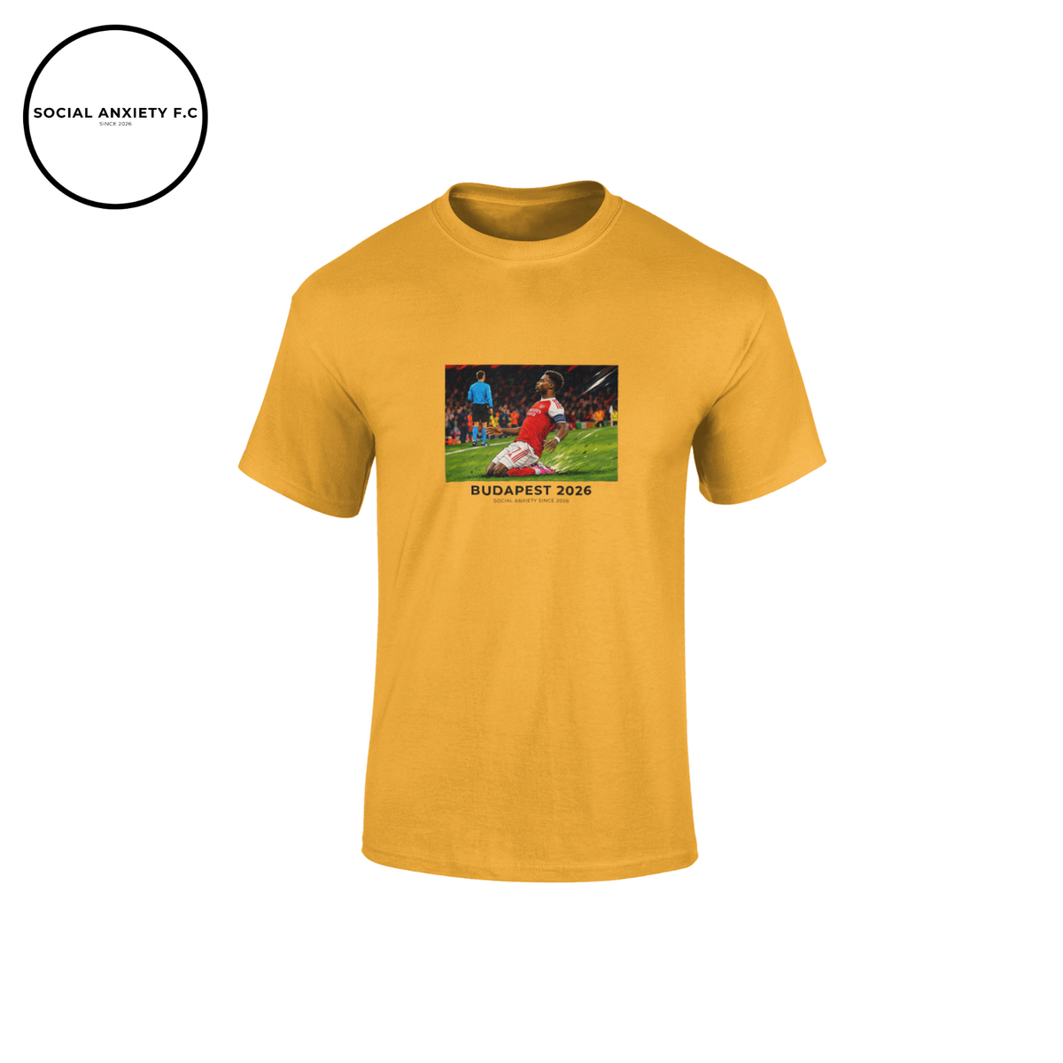 Arsenal Budapest 2026 // T-Shirt by Social Anxiety F.C.