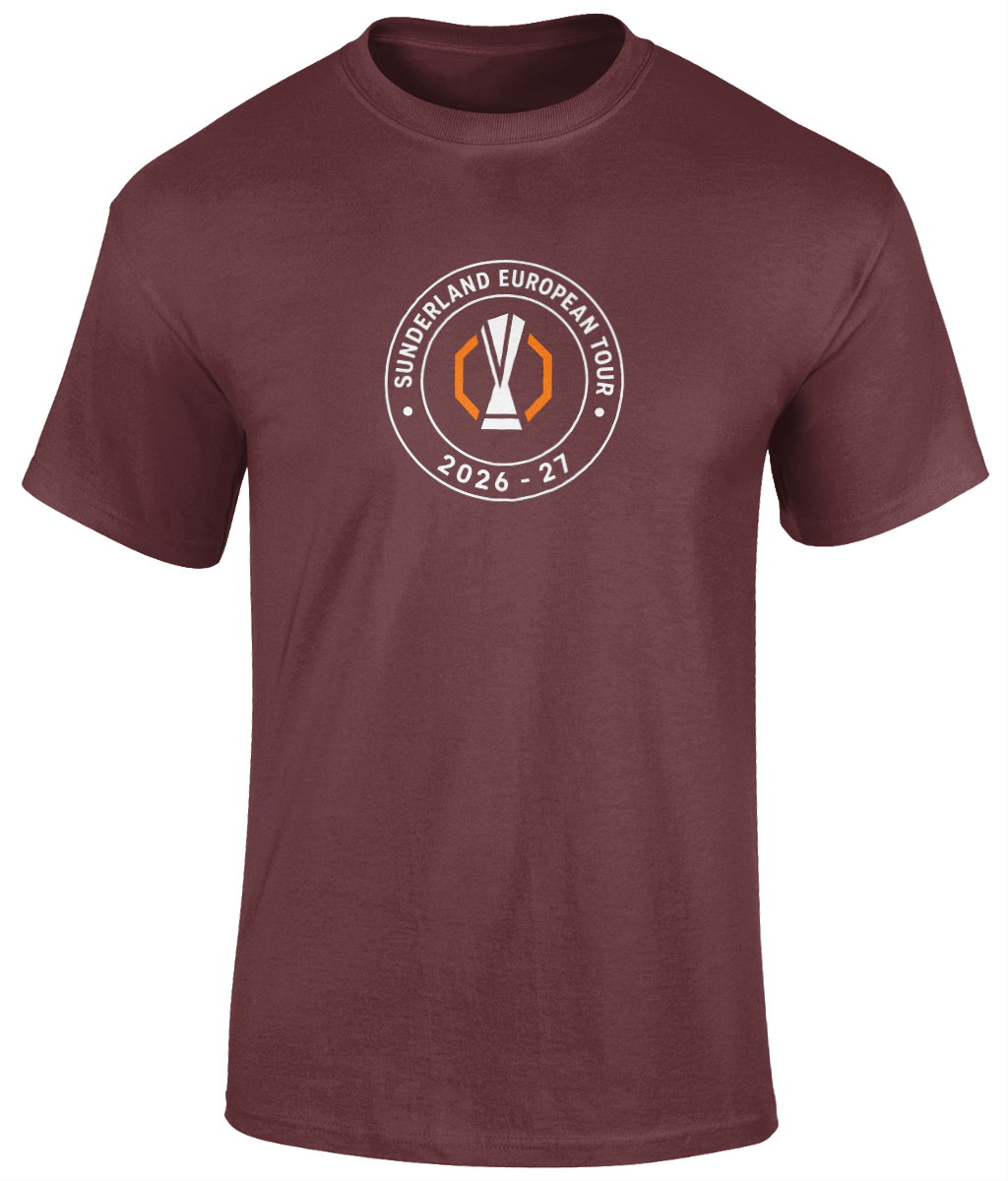 Sunderland European Tour T-Shirt