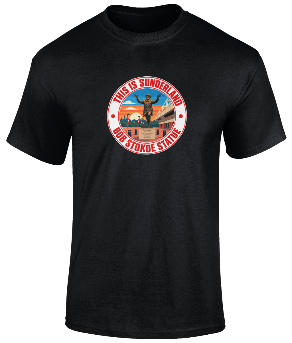 Bob Stokoe Statue T-Shirt