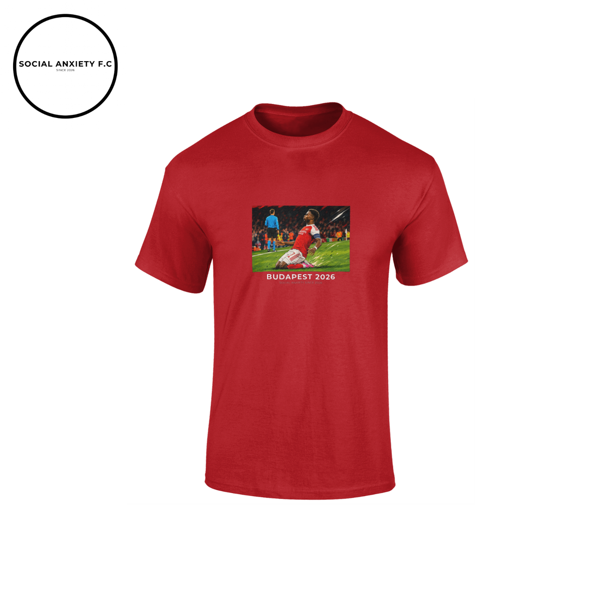 Arsenal Budapest 2026 // T-Shirt by Social Anxiety F.C.