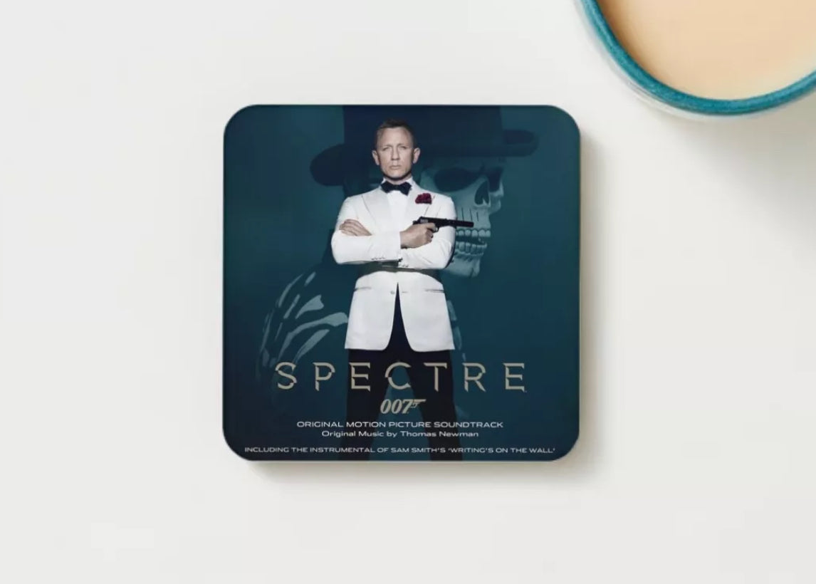 James Bond coaster sets various pack sizes! You Choose Film! 007 Connery Moore