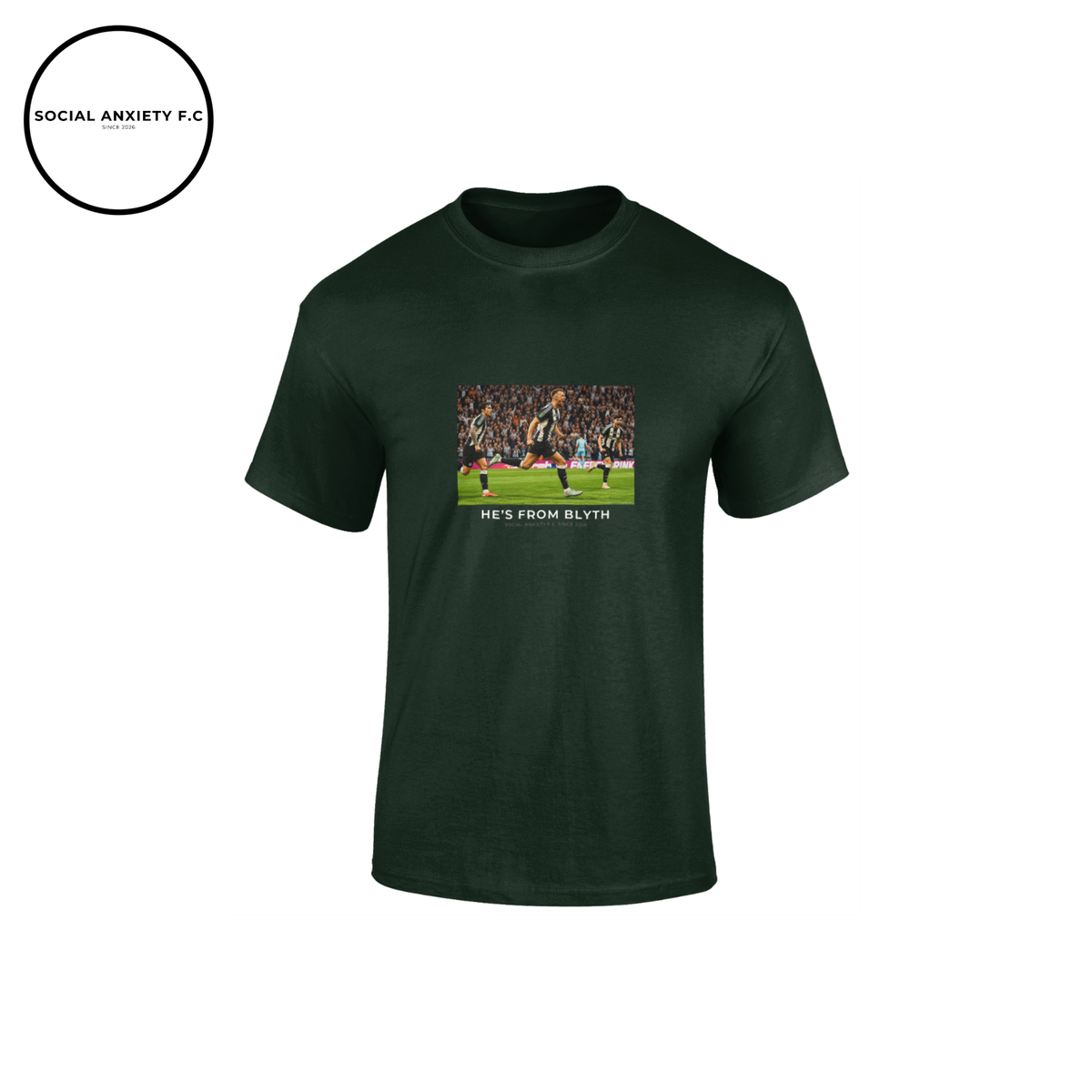 He's from Blyth // T-Shirt by Social Anxiety F.C.