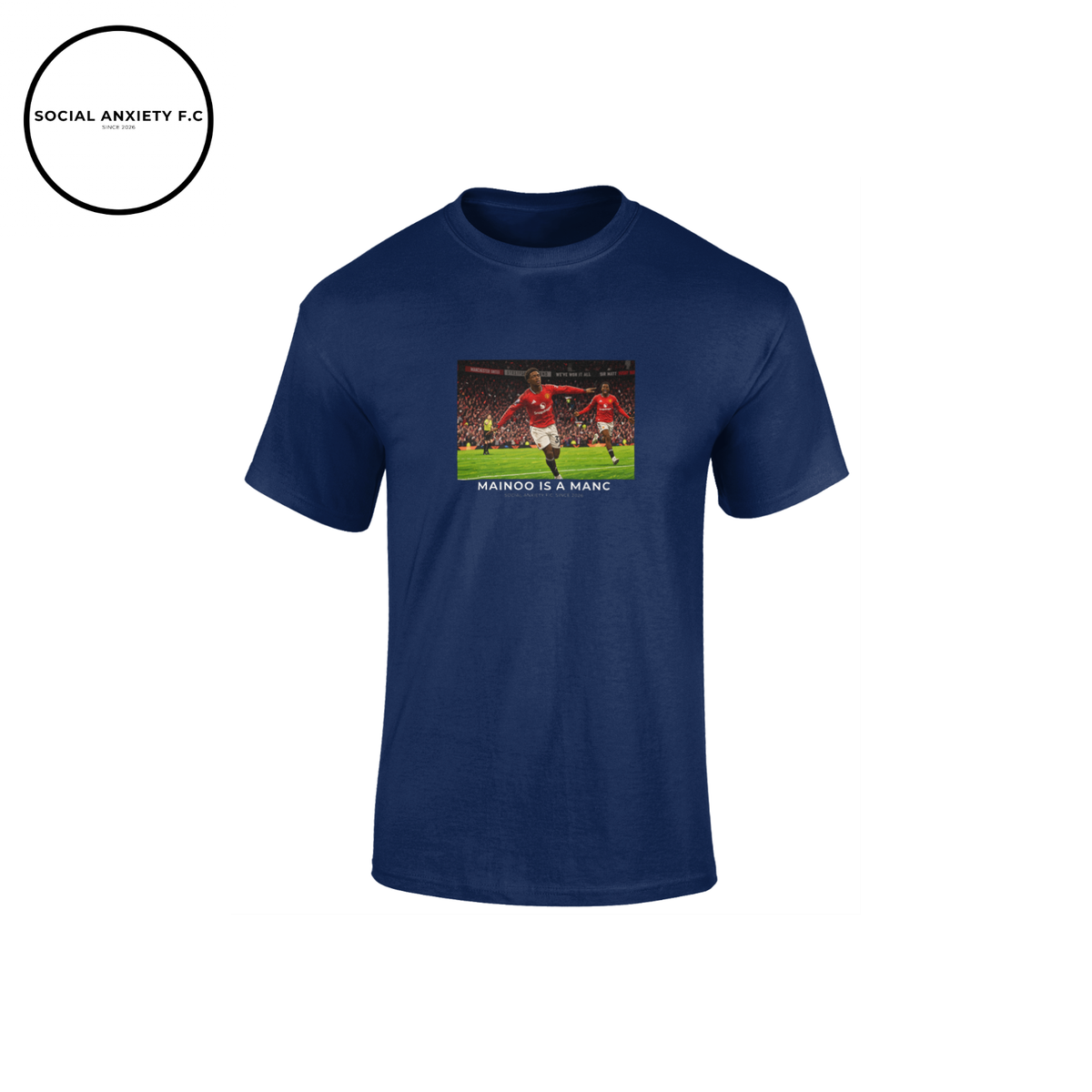 Mainoo is a Manc // T-Shirt by Social Anxiety F.C.