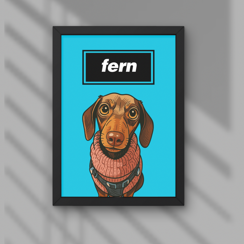 Pet and Animal Indie Britpop Style Prints