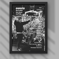 Oasis São Paulo Brazil 23/11/25 Setlist Print