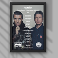Oasis Tokyo Dome Setlist Prints - Both Dates