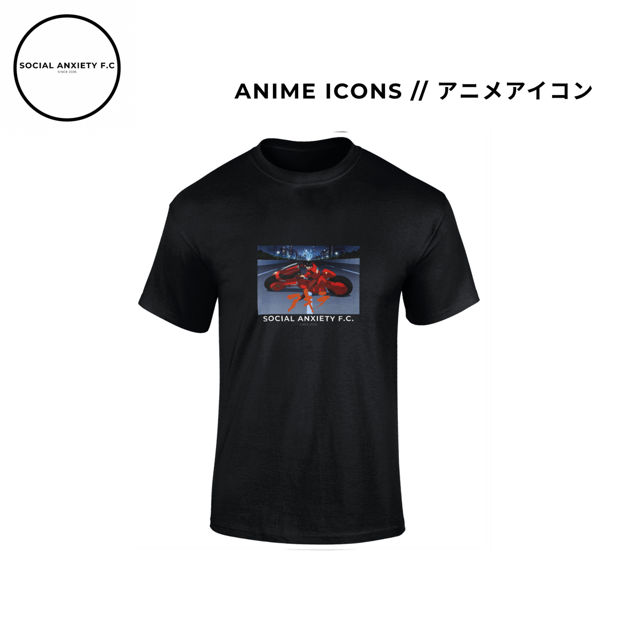 ANIME ICONS: AKIRA // T-Shirt by Social Anxiety F.C.N