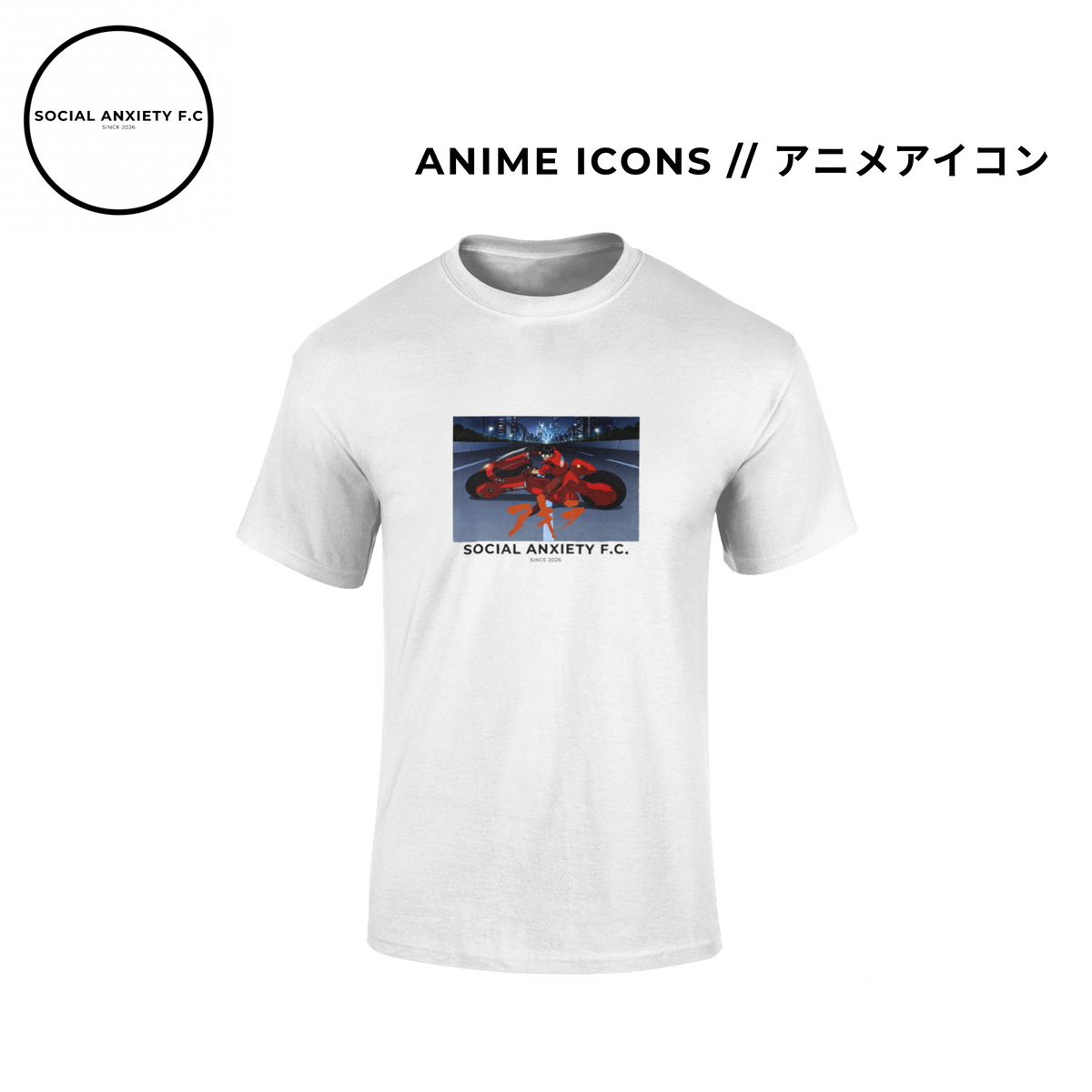 ANIME ICONS: AKIRA // T-Shirt by Social Anxiety F.C.N