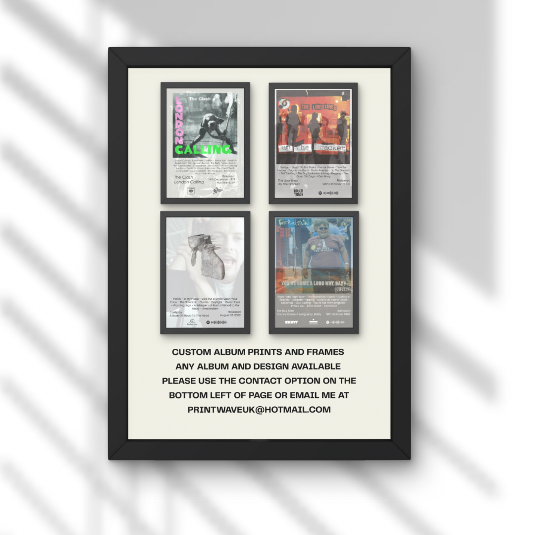 Custom Album Print - Get In Touch