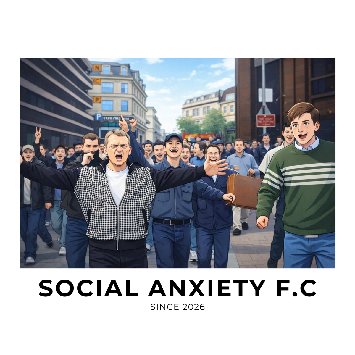 Weekend Away With Friends // T-Shirt by Social Anxiety F.C.