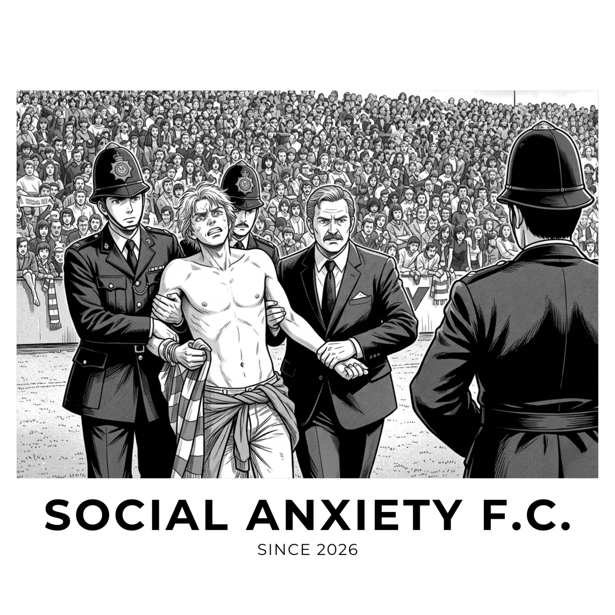 Got A Real Live Wire Here Guv' // T-Shirt by Social Anxiety F.C.