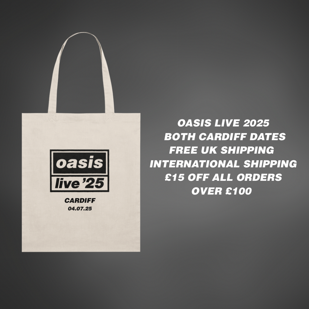 Oasis Live 25 CARDIFF Tote Bag - BOTH DATES