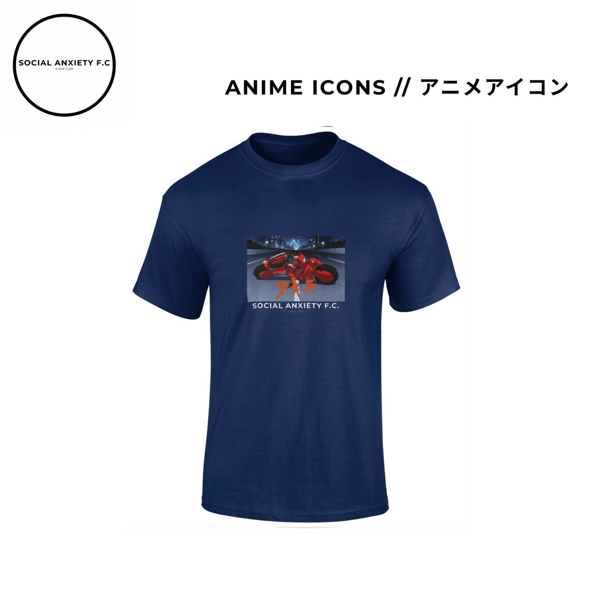 ANIME ICONS: AKIRA // T-Shirt by Social Anxiety F.C.N