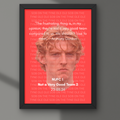 Tyne & Wear Derby Winners Quote Poster