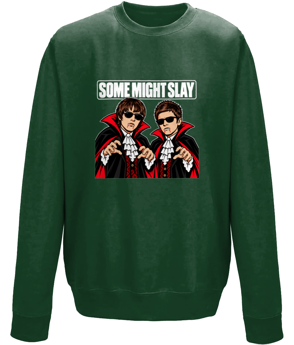Liam and Noel Some Might Slay Halloween Sweater