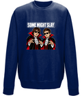 Liam and Noel Some Might Slay Halloween Sweater