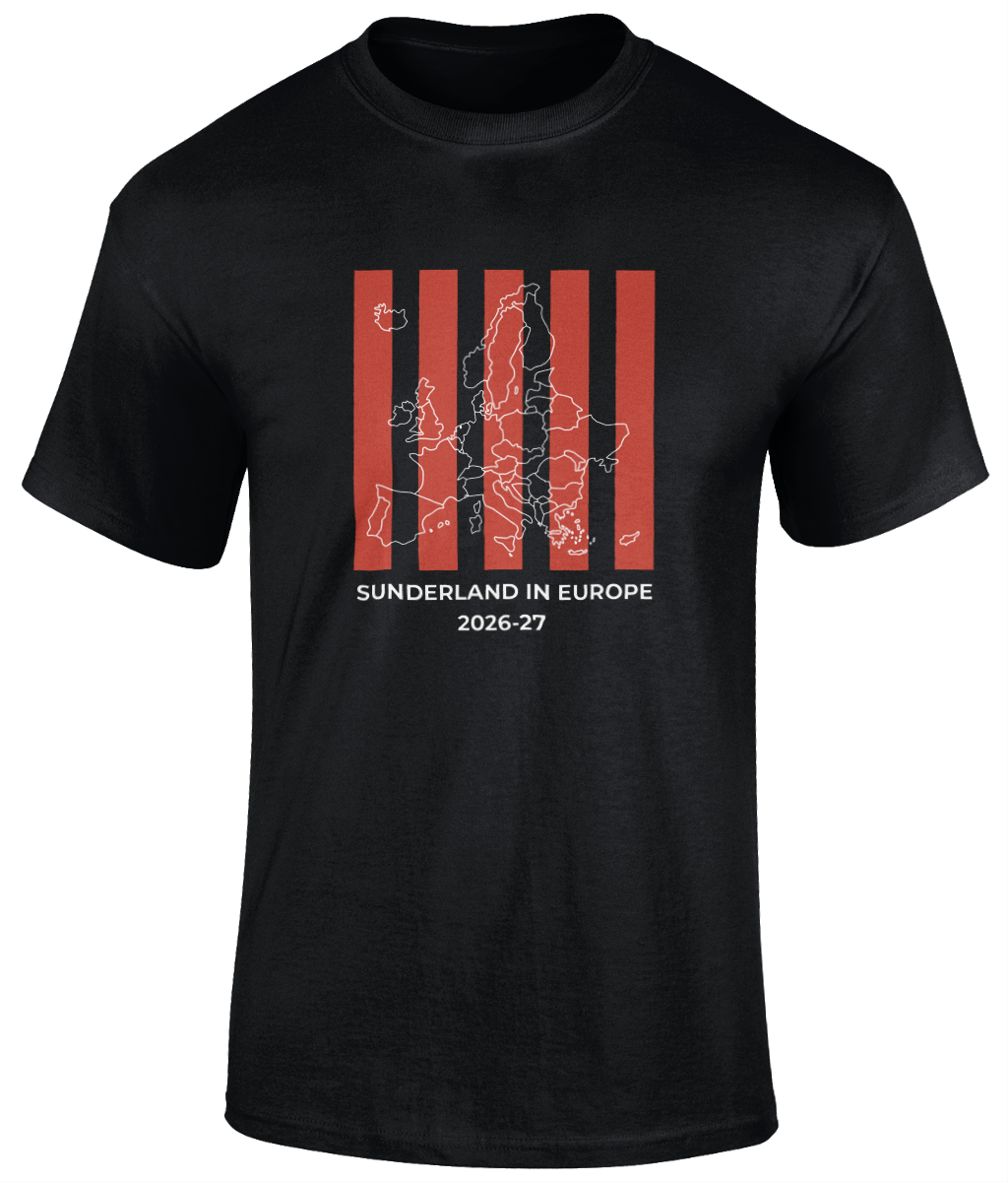 Sunderland European Tour // T-Shirt by Social Anxiety F.C.