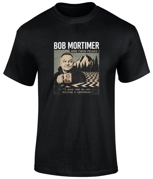 Bob Mortimer - Twin Peaks T Shirt