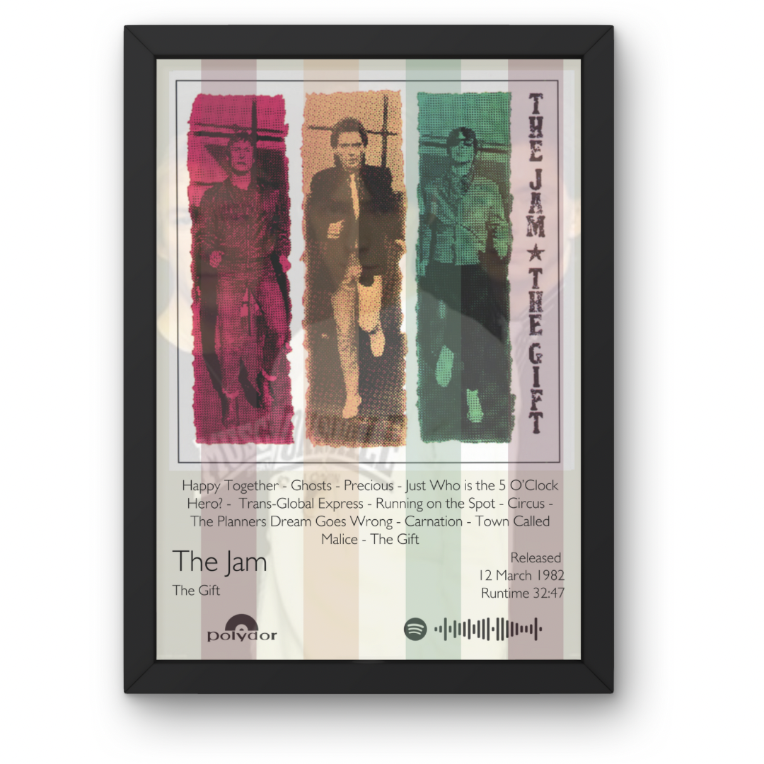 The Jam - Album posters - A1 to A5 Frame Option