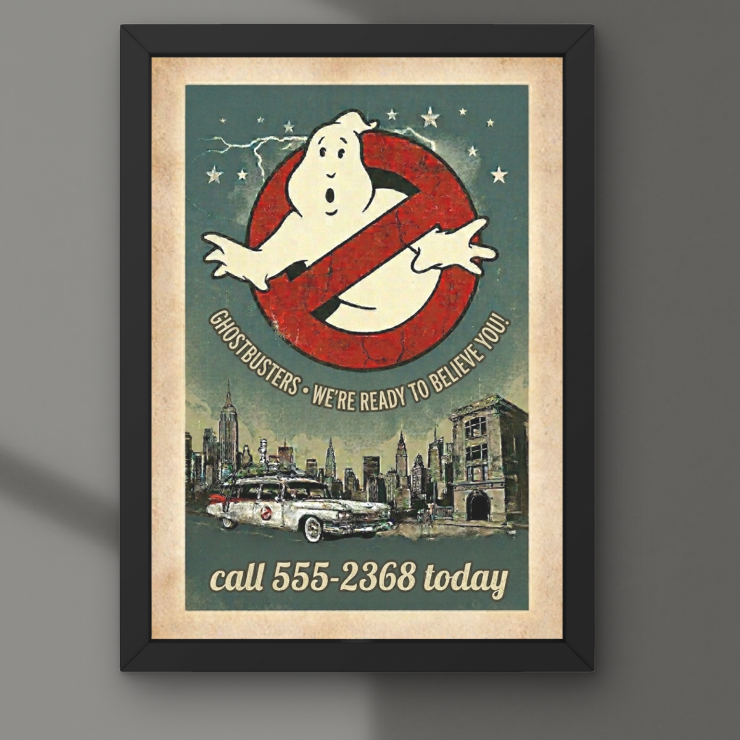 Ghostbusters Movie Print