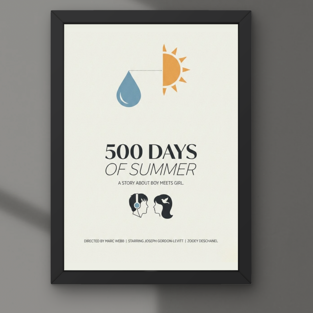 500 Days of Summer Movie Print